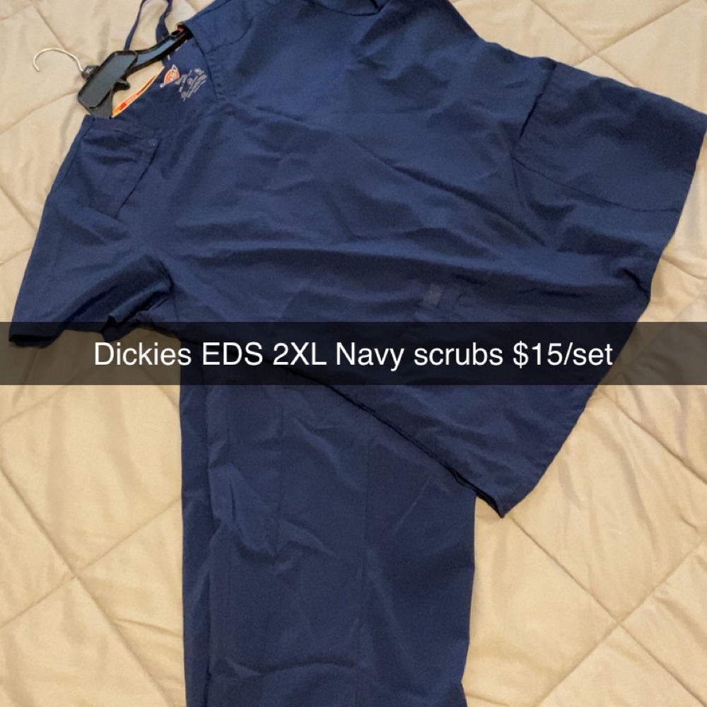 Dickies Navy Scrubs Set